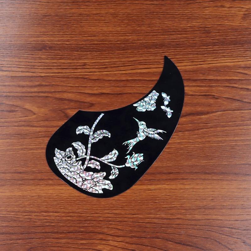 Kytarový kryt proti poškrábání Pickguard Nálepka Ochranná deska Cool Díly pro akustickou kytaru