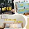 117 Pcs Bulletin Board Letters Large Letter Stickers 4 Inch Self Adhesive Vinyl Waterproof Alphabet Stickers for Poster Board Letters Mailbox
