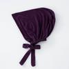 82 colori Sottocappello con Laccetti Moda Donna Hijab Interno Cappellino Musulmano Cuffia Sottoscarpa Semplice in Cotone Spandex Jersey Islamico DEW