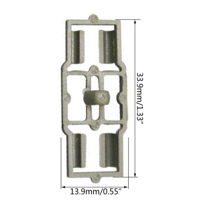 Weatherstrips Clips Suitable For R46 Door Seal Clip Front Rear 51717006757 Engine Hood Mounting Plastic Fastening Gasket