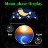 Men's Watches Flywheel Moon Phase Wristwatch Men Waterproof Moon Phase Automatic Mechanical Watch for Men Uhren Montre