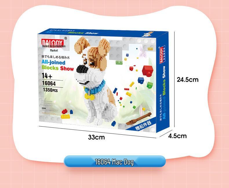 BeleDi Micro Building Blocks: Educational Pet Model Toy for Kids