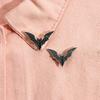 Bat Brooch Halloween Style Long Wings Punk Dark Style Badge Clothes Decoration Jewelry Anti-rust Lightweight Animal Halloween Gift Party Clothes