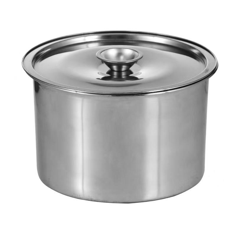 304 Stainless Steel Seasoning Bowl: Durable Commercial Kitchen Condiment Jar & Soup Basin.