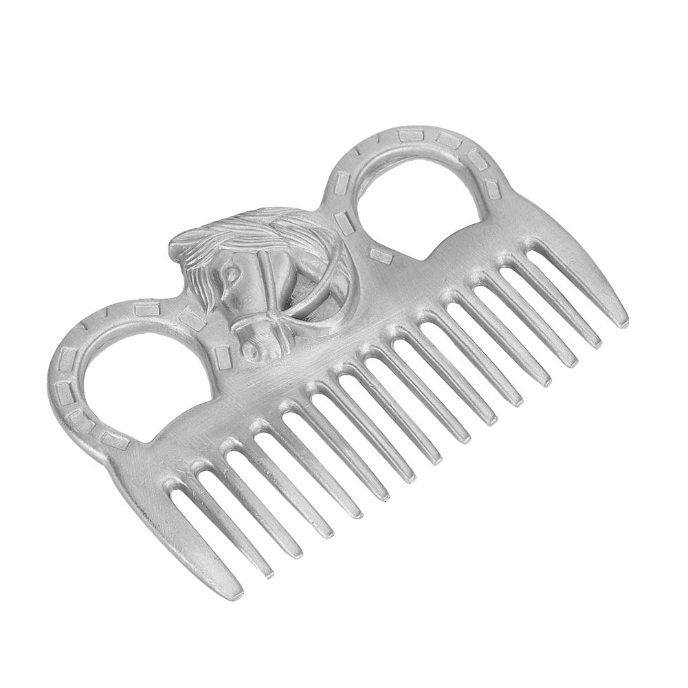 Portable Livestock Horse Hair Metal Comb Polishing Technology Cleaning Opening Knot Supply