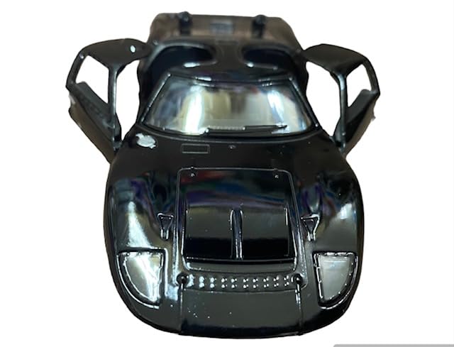 Kinsmart 1966 Ford GT40 MK2 Black Scale Diecast Car 1/32