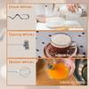 Egg Beater Handheld Electric Milk Frother Maker Drink Foamer Mixer Coffee Creamer Whisk Frothy Stirring Home Kitchen Gadgets
