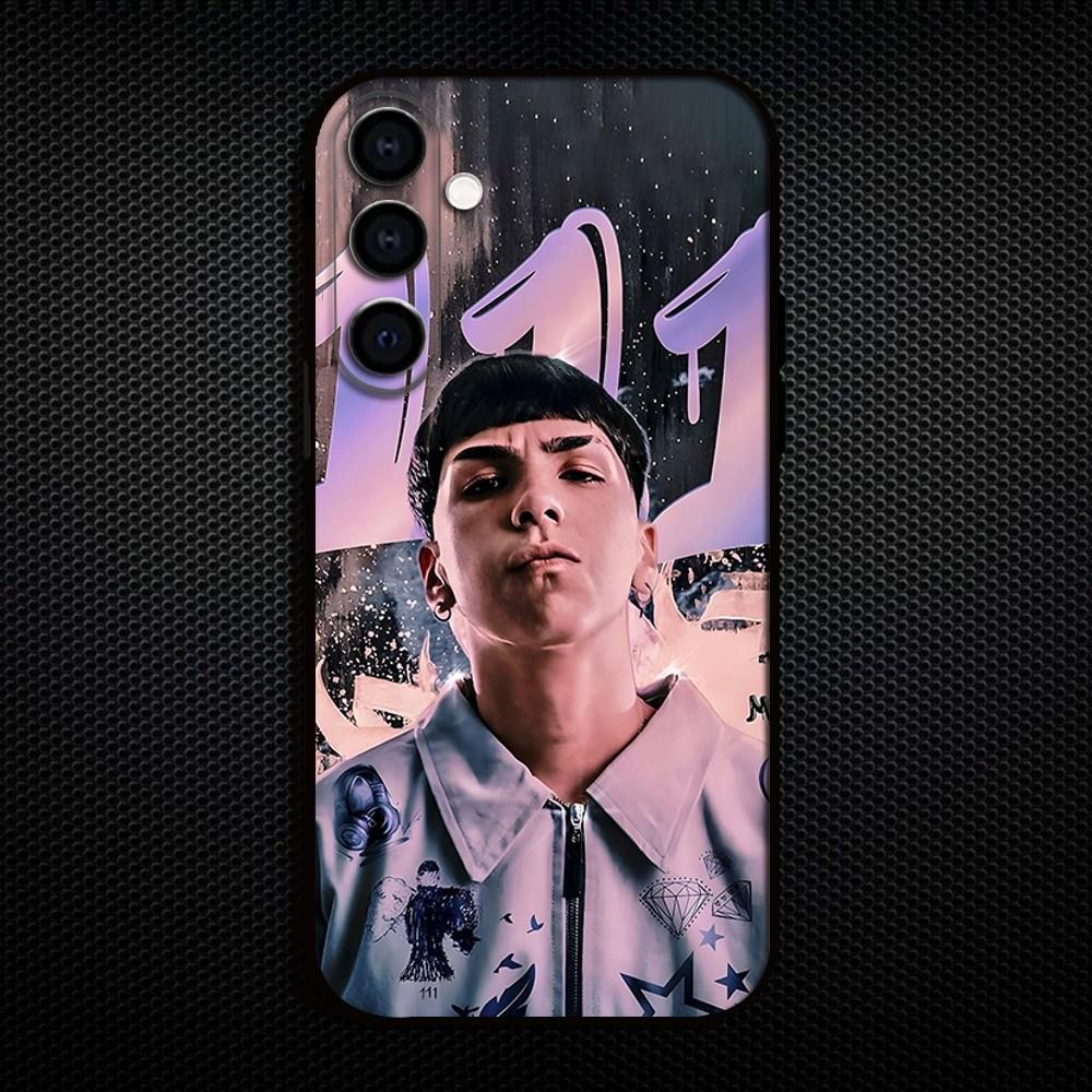 Singer M-Milo J Phone Case For Samsung Galaxy A13,A21s,A22,A31,A32,A52,A53,A71,A80,Soft Black Shell