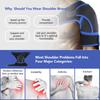 4 Direction Adjustable Breathable Sports Single Shoulder Brace Protector Support Band Pad for Right LeftM(airbag