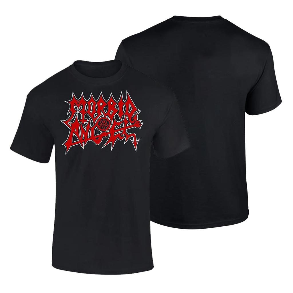 Morbid Angel Death Metal Band Graphic Cotton T-shirt Unisex Men Women Fans Essentials Short Sleeve Tops Fashion Brand Summer Tee