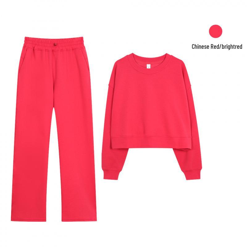 

Women s Original Short Lulu Hoodie Set: Long Sleeve, Round Neck, Elastic Fitness Top for Yoga and Sports 12/XXXL