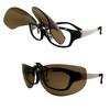 Keeper, hergestellt in Japan, polarisierte Schürze, Clip-Typ, Sonnenbrille zum Überziehen, UV-Schutz, ultraleicht, Flip-Typ, groß, cool, SM 9322 [cliponkeeper]