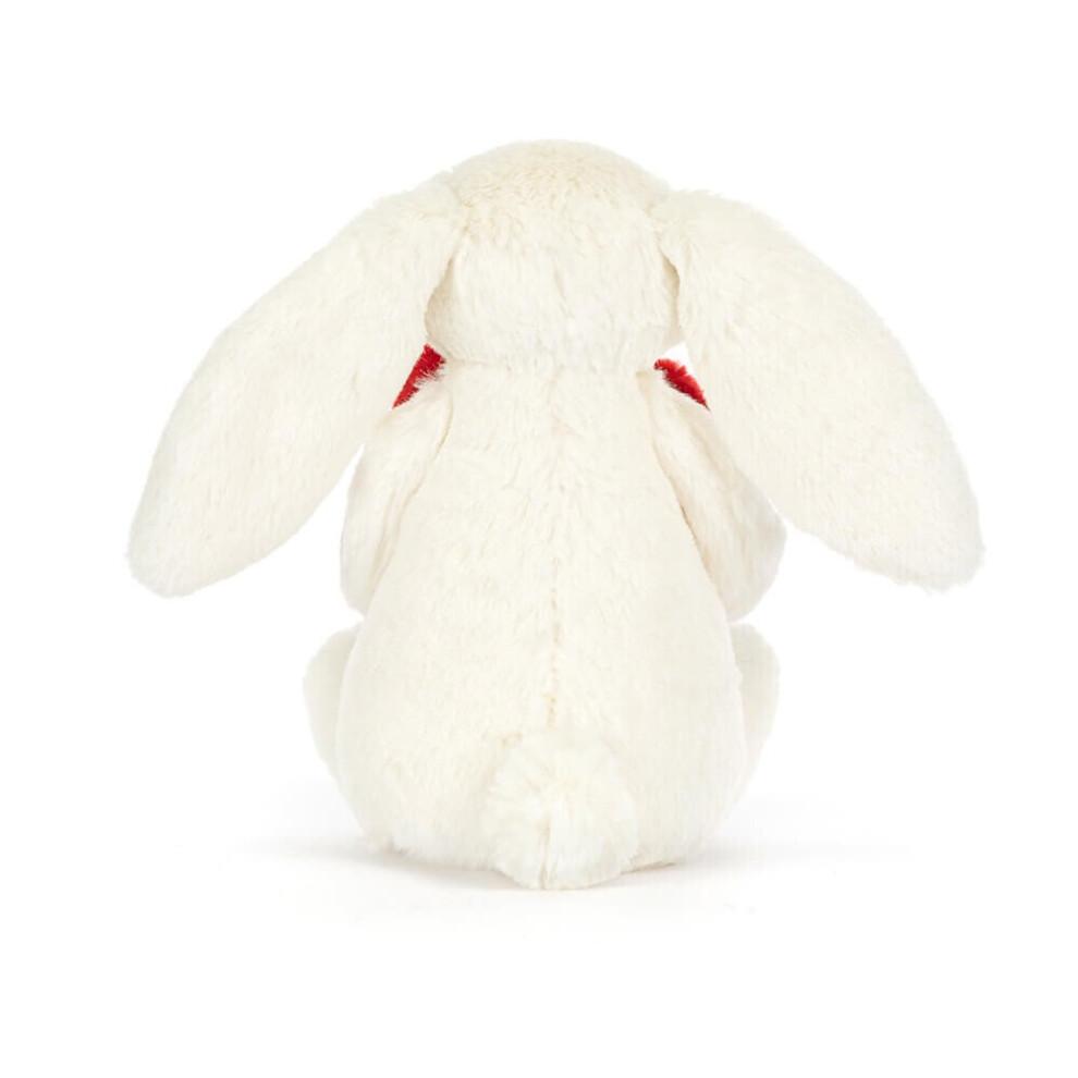 (Coniglio Cuore Rosso Timido da 31CM) Peluche, regali di compleanno, regali di San Valentino, regali a sorpresa