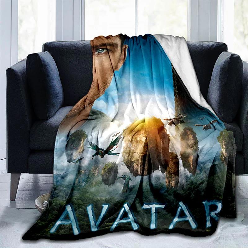 Avatar Film Gedruckte Weiche Warme Decke für Wohnzimmer Schlafzimmer Bett Sofa Couch Büro Geschenke Flanell Überwurfdecken