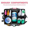 1pc Oxford Cloth Tools Storage Bag Foldable Large Capacity Cleaning Toolkit Crossbody Storage Bag With Handle Home Organizer