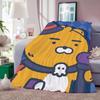 Cartoon cute K Ka K kaos F Friends Blanket For Sofa Office Bed Plane Travel Sleep Read Relax Camping Soft And Warm