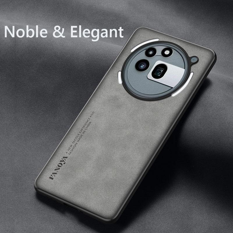 Retro Leather Skin Feel Case For Nothing Phone 3A Pro NothingPhone3APro G Shockproof Matte Silicone Soft Case Cover