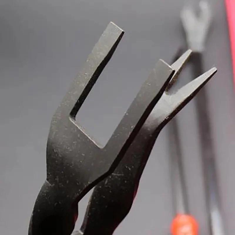 Rubber Buckle Driver Car Door Panel Nail Remover Buckle Removal Tool Sheep Horn Nail Remover Interior Panel Removal Tool