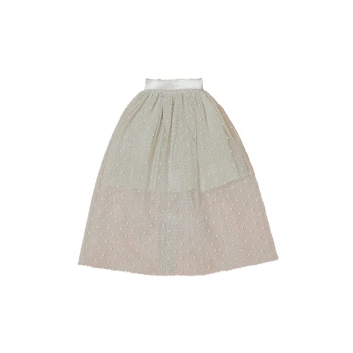 

Junie Moon Produced Dear Darling Fashion for Dolls Tulle Long Gray Skirt, [22cm]