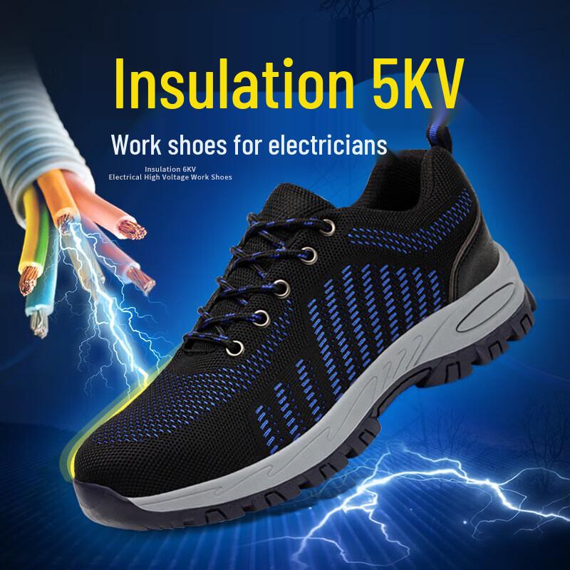 JUNBU 9153 Men s Low-Top 5KV Insulated Safety Work Shoes 39