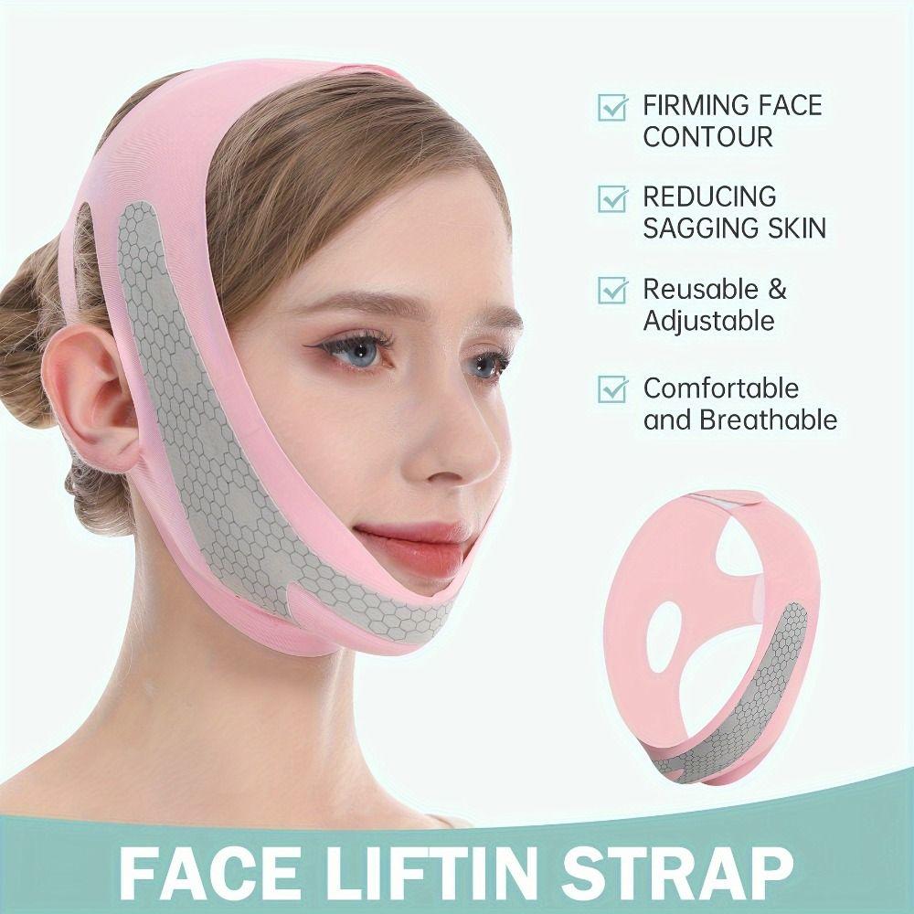 High-Elasticity Face Slimming Bandage Comfortable Face Lift Up Strap  Physical Pulling