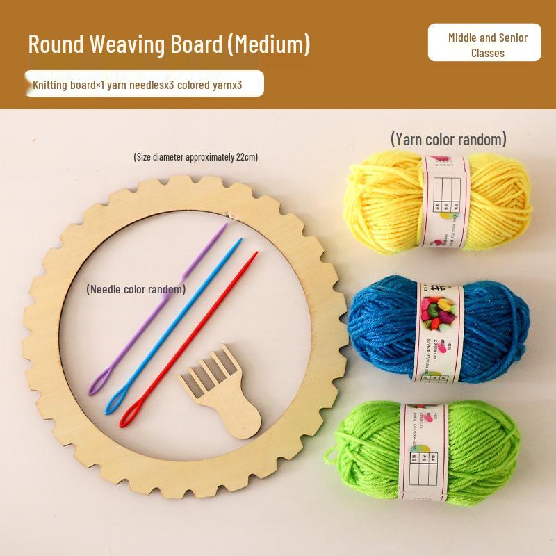 

Набор для ткачества для старшей группы детского сада - Набор для ручного вязания из шерсти