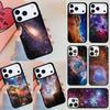 Outer Space Phone Case For Apple iPhone 17 Air 16E 15 14 Plus 13 12 11 Pro Max Mini Funda Cover