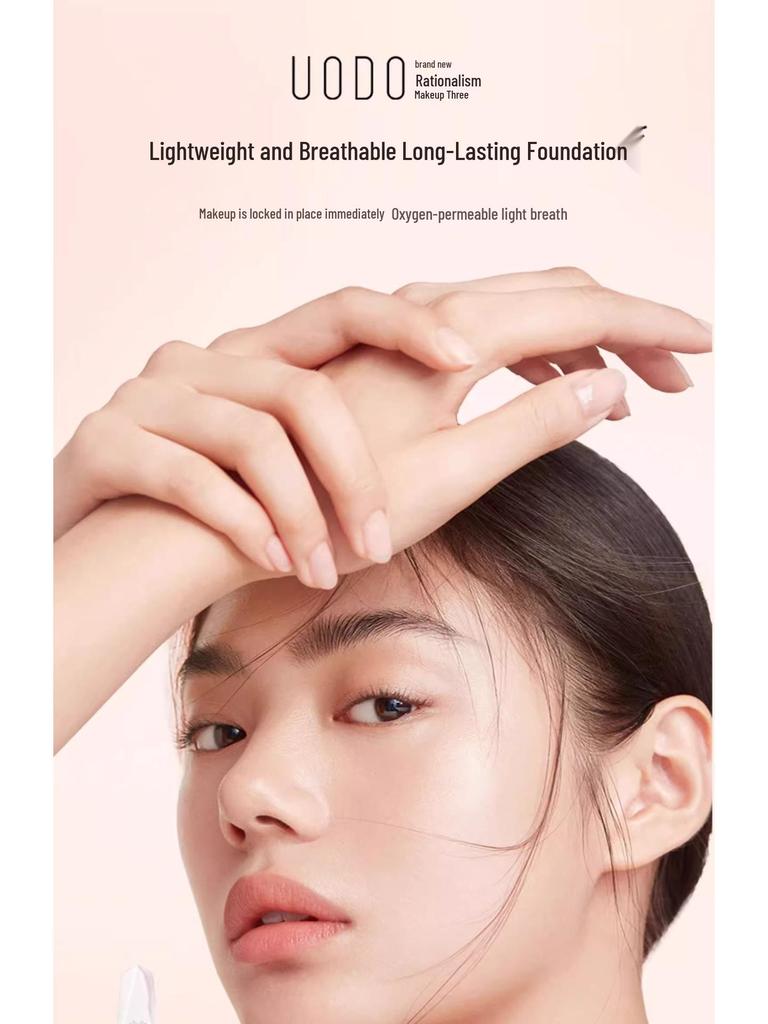 UODO Feuchtigkeitsspendendes Langanhaltendes Mattes Make-up für Mischhaut bis fettige Haut