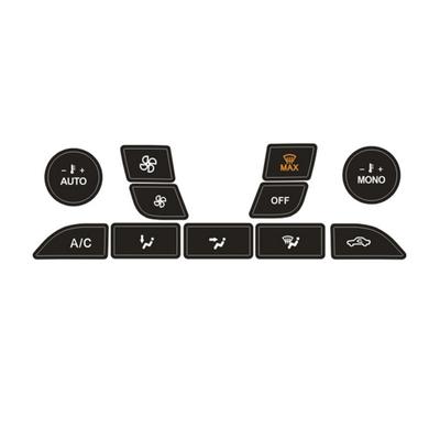 Reparaturaufkleber für Klimaregler-Knöpfe für Ford Focus 1999-2005