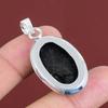 Nuummite Pendant Handmade Gemstone Jewelry 925 Sterling Silver Pendant Top Quality Nuummite Jewelry Stylish Pendant For Women Gifts For Her