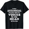Introvert - I Socialize With The Voices In My Head T-shirt