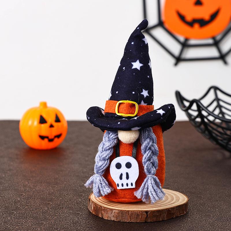 Halloween Faceless Doll Halloween Gnome Luminous Halloween Gnome Plush Dwarf Decorations Faceless Plush Doll Party Decor