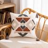 B&B Ins Wind Tufted Pillow Case Nordic Geometric Living Room Sofa Cushion Waist Pillow Rainbow Tassel Bedroom Pillow