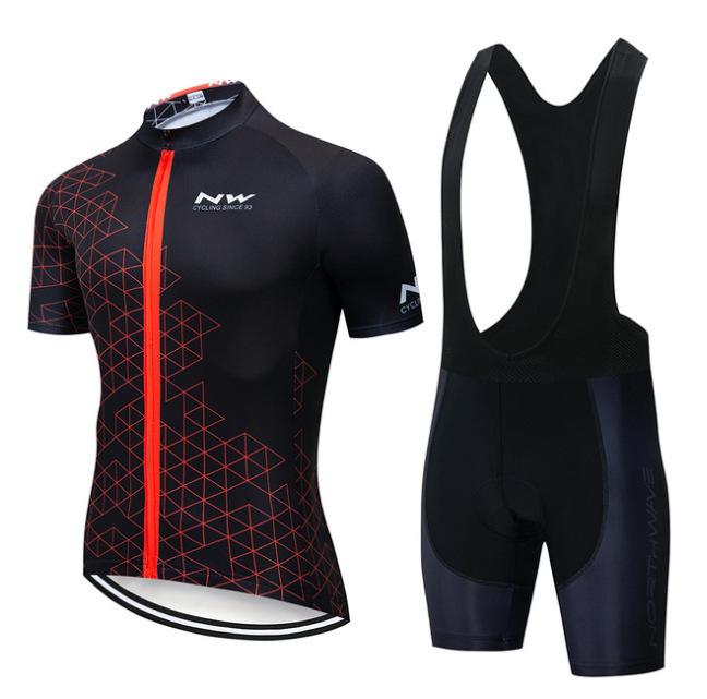 2026 Cycling Suit Short Sleeve Mountain Bike Outdoor Sportswear Men's and Women's Breathable Race Cycling Suit