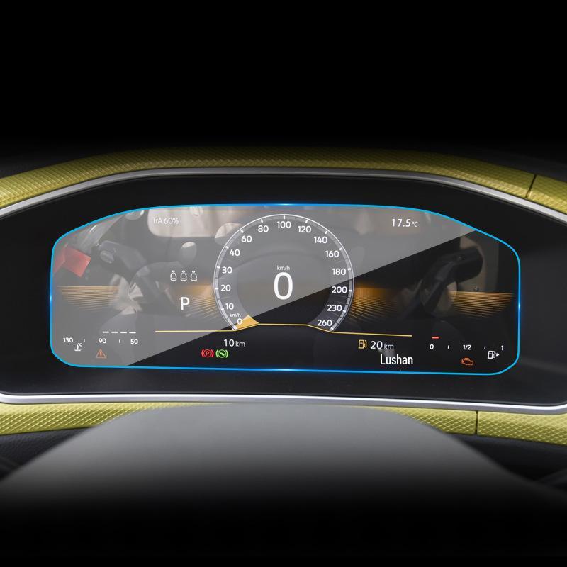 Volkswagen T-ROC 25 Navigations- & Instrumenten-Blaulicht-Schutzfolie für neue Modelle