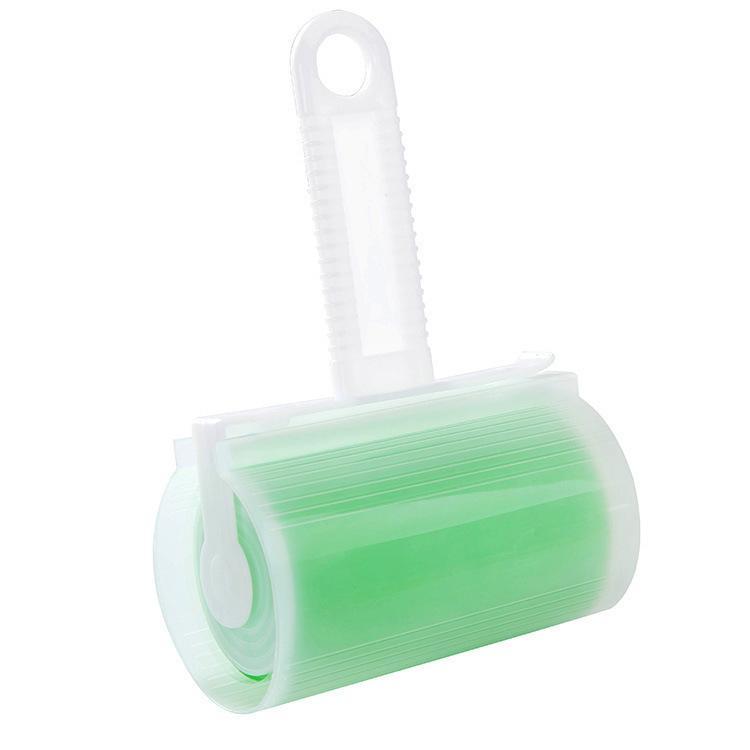 Lint Roller With Cover For Clothes And Upholstery Removal In Home Use