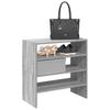 vidaXL Schuhregale 2 Stk. Stapelbar Grau Sonoma 60x30x30,5 Cm