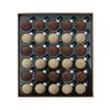 30pcs 3cm Flocked Christmas Ball Ornaments Set - New Arrival in Various Colors for Scene Decoration