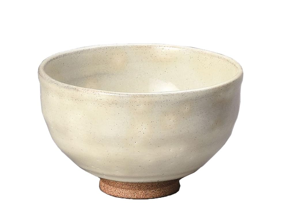 

Yamakiikai Maruyoshi Powder White Nagashi Matcha Tea Bowl Y1521 білий