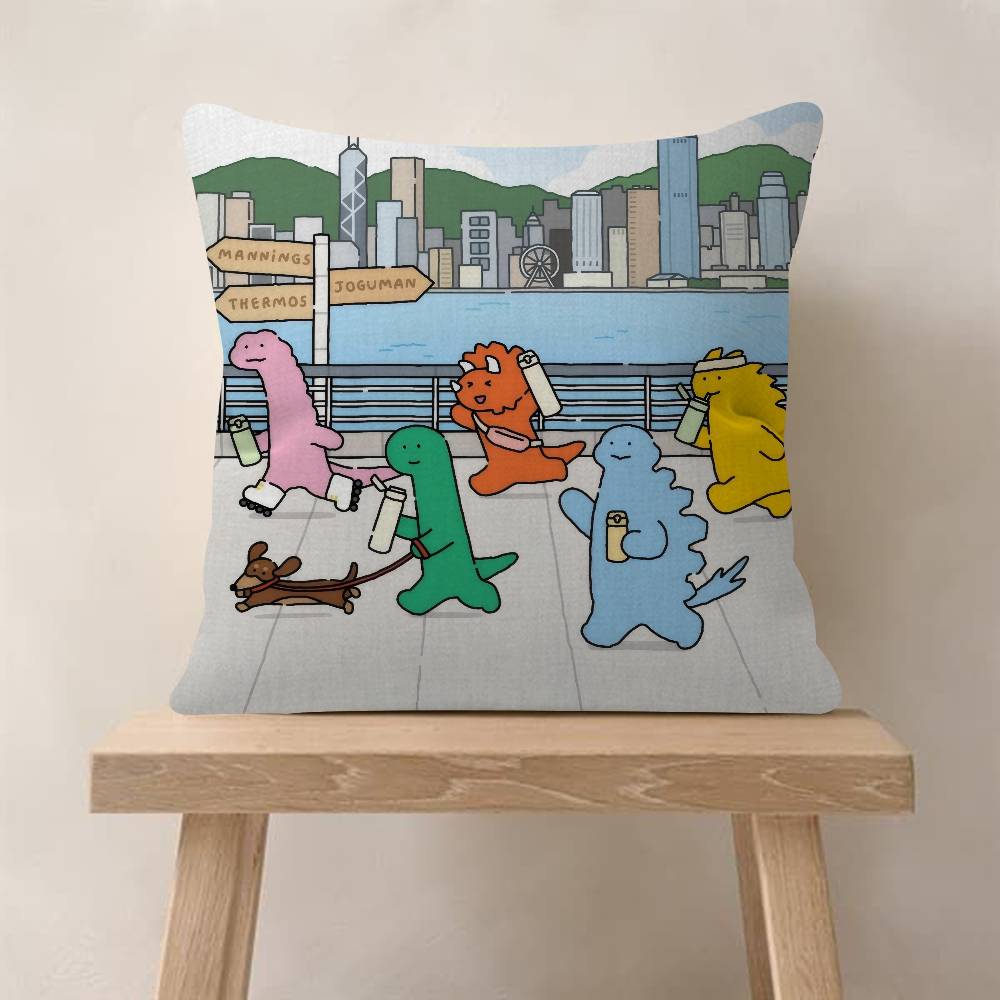 Cartoon JJoguman SStudio Pillowcase toon Gift Cushion Cover Bedroom Home Sofa Chair Seat Decor pillow case