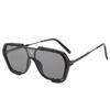 Premium Sense One-Piece Double Beam Sunglasses Men'S Trend Sunglasses Sunshade Uv Protection Sunglasses
