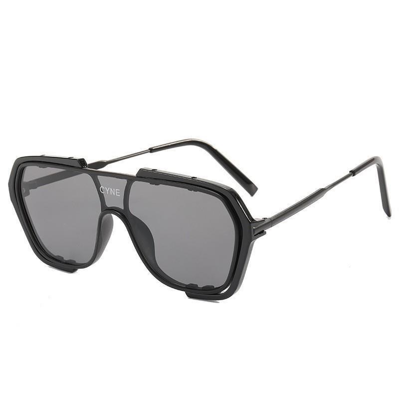 Premium Sense One-Piece Double Beam Sunglasses Men'S Trend Sunglasses Sunshade Uv Protection Sunglasses