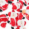 POPETPOP Christmas Santa Claus Figurines, Ornaments, Miniatures, 12 Pieces (Mixed Styles Shipped)
