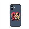 Deadpool Marvel Wolverine Cover Phone Case for Apple iPhone 16 15 14 Plus 13 12 Mini 17 Pro Max + 16E Air 16+ ProMax