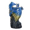 Dragon Backflow Incense Burner Ceramic Waterfall Incense Holder Censer with Cones Aromatherapy Home Decoration
