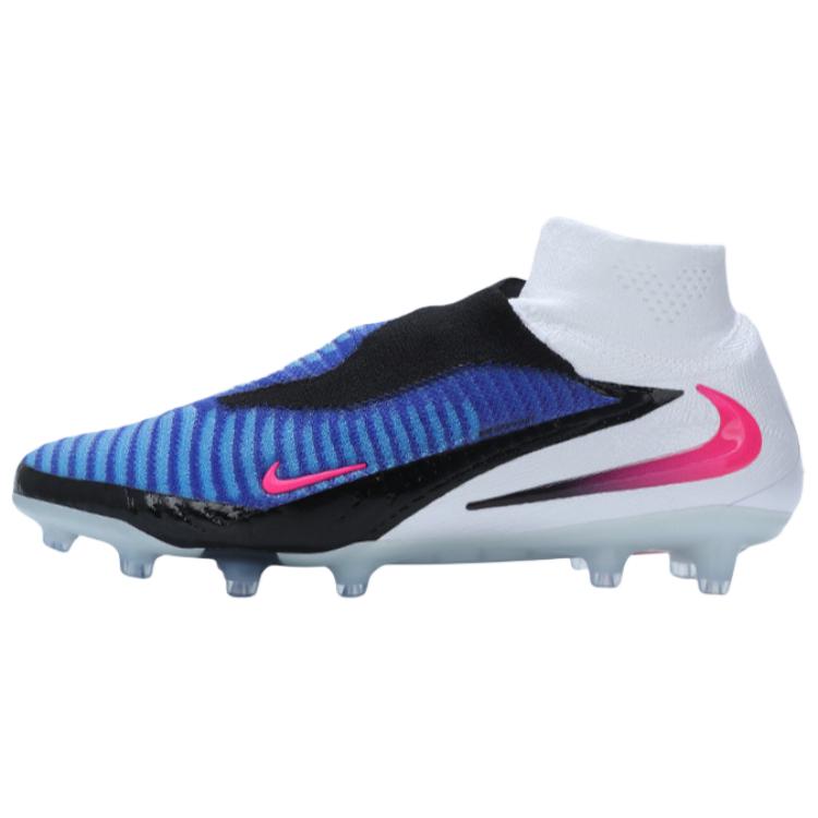 Nike Phantom 6 AG Artificial Ground Artificial Turf Fabric Abrasion Resistant Soccer Shoes Men s Blue White HQ2329-446 41