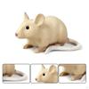 Mice Toy Model Fake Rat Pranks Props Educational Simulation Animals Figurines for Cake Topper