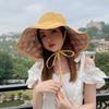 Viney sunscreen hat women's 2025 new autumn and winter sun hat sunscreen UV protection large brim bucket hat
