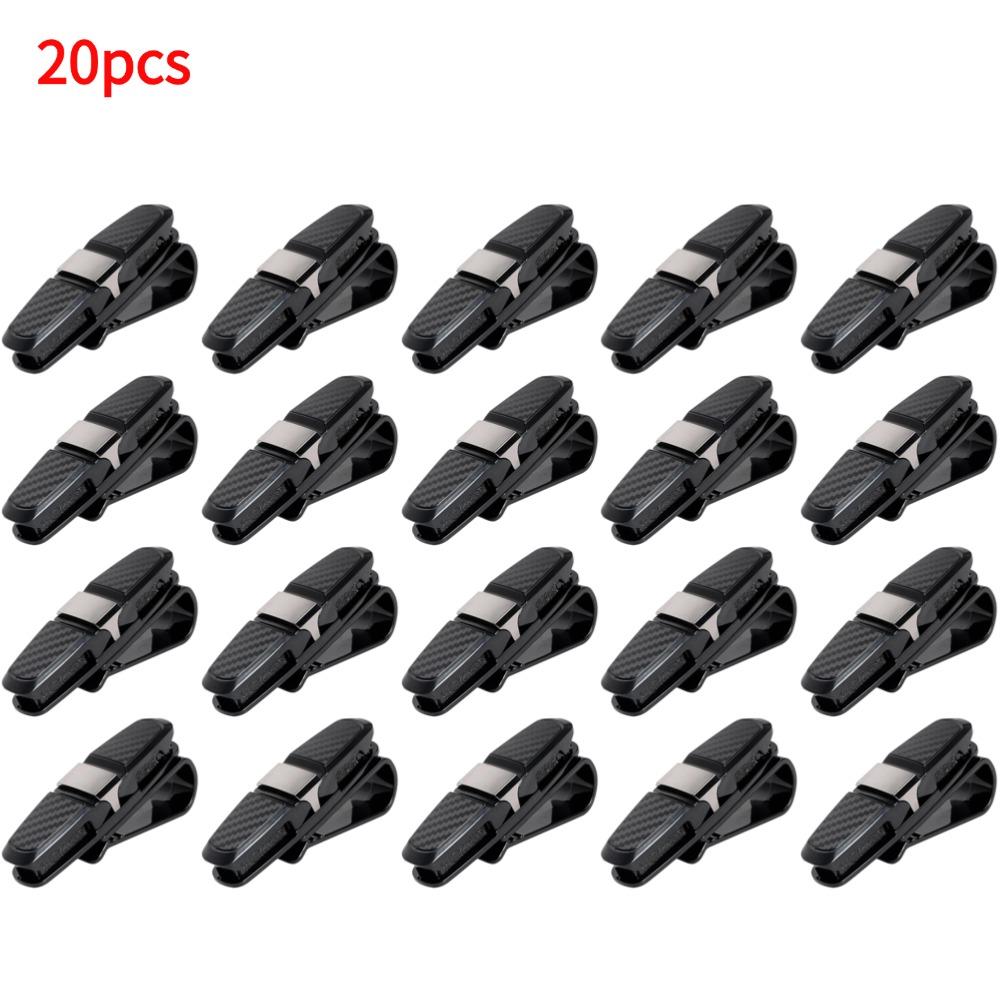 Car Glasses Case Universal Car Sun Visor Glasses Holder Sunglasses Clip Card Ticket Eyeglasses Holder Sunglasses Clip