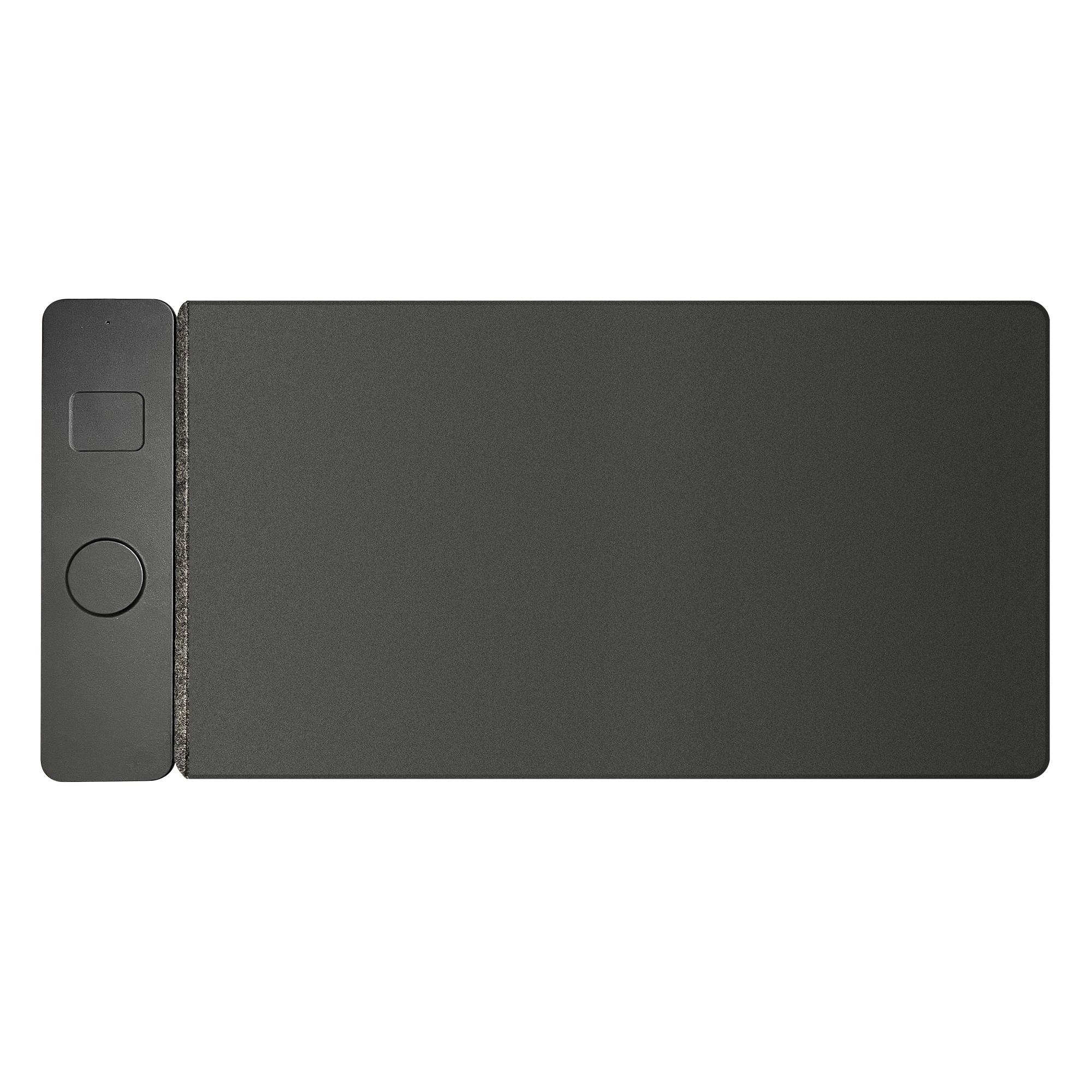 16 Inch Laptop Sleeve 15W Max Multifunctional Wireless Charging PU Leather Mouse Pad for Phone/Earbuds/Watch